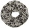 WANSSY® Loop-Schal Damen Rundschal Schlauch-Schal Feinstrick doppellagig warm kuschelig hochwertig mit Sterne Katze Totenkopf Eule Kette Muster (Totenkopf Grau)
