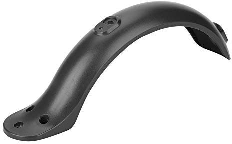 Alomejor Scooter Elektroroller Kotflügel hinten Hinterradschutzblech Reparaturteil Schutzblech für Scooter Elektroroller E-Bike(Schwarz grau)