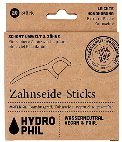 Zahnseide Sticks - Bambusgriff