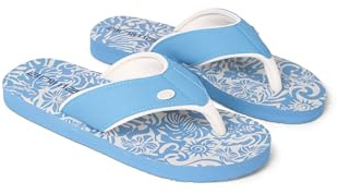Animal Swish Womens AOP Slip-On Flip Flops | Lightweight Ladies Sandals with EVA Outsole & Soft Padded Upper Straps Footwear for Comfort, Summer, Pool, Beach & Holiday