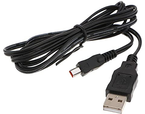 AA-MA9 Power Cable Replacement USB Interface Charging Sync Cord Supply Data Wire Compatible with Samsung Camcorders HMX-H200 H203 Q200 Q30 Q300 Q100 Q10 Q20 Digital Cameras and More (3.9ft)