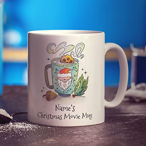 Hot Chocolate Christmas Movie Personalised Mug - Custom Cute Xmas Gift for Christmas, Holidays, Hot Chocolate - Festive Present for Him, Her, Mum, Dad, Son, Daughter, Friend - 11oz Ceramic Cup