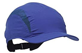 3M™ First Base™ 3 Bump Cap 2030601, Classic, blu royal, visiera ridotta, 55mm