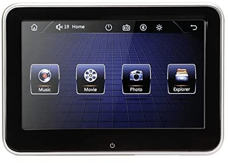 8in IPS Pantalla Táctil Coche Reposacabezas Monitores MP5 Reproductor Asiento Trasero Entretenimiento Sistema DC 12V