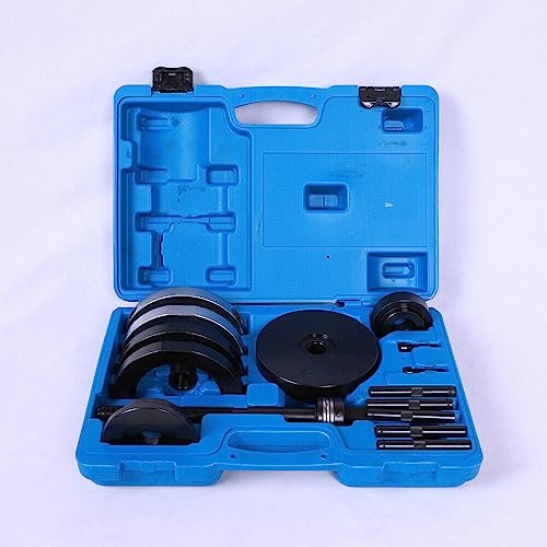 LNINNERY Radlager Werkzeug Satz 85mm 16ltg Montage Demontage Radnaben Abzieher Radlager Radnabe Wechseln Werkzeug Spezial Abzieher Kit für VW T5 Touareg Set