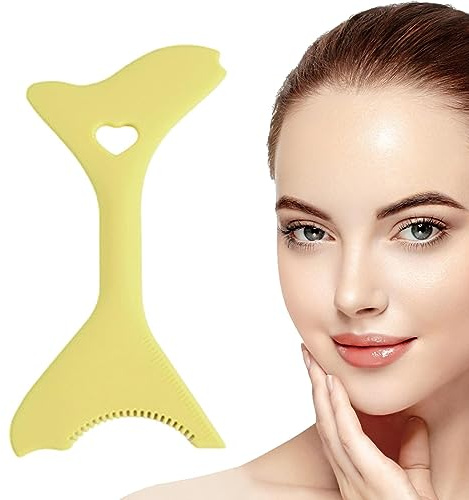 Stencil per eyeliner in silicone, portatile, leggero, per eyeliner, per eyeliner alato, ciglia, contorno labbra, strumento per il trucco degli occhi per principianti