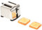 BESTonZON Puppenhaus-Brotbackmaschine Miniature Food Dollhouse playmobile Miniatur-Küchengeräte Puppenhauszubehör Wohnkultur Spielzeug Mini-Toaster Miniatur-Raumschmuck Essen Spielen Modell