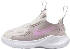 Nike Flex Runner 3 TD Chaussures À LAQUETS, Platine Violet/Rose ludique, 23.5 EU