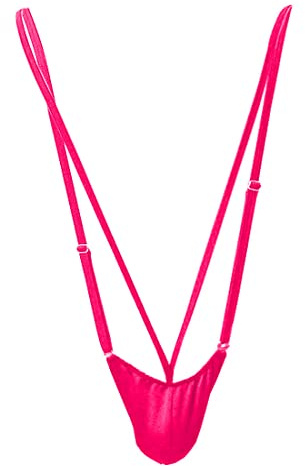 VemeFufu Perizoma Mankini Borat Costume da bagno Uomo Sexy Suspensorio V Sling Costume da bagno Costume da festa Bikini String per Uomo Beachkini Spiaggia Natale Halloween