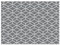 vidaXL Outdoor Teppich ARAKIL Grau und Weiß Polyester 300 x 400 cm