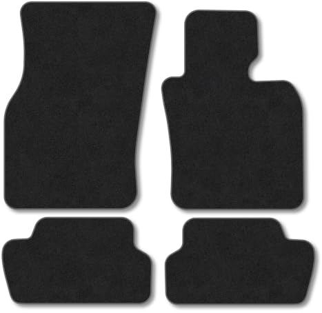 Mini Cooper (2024+) [3 Door] Carpet Car Mats | Grey Edge Trim Tailored Fit Floor Mats Full Coverage Protection Accessories Easy Clean Anti Slip Made in the UK