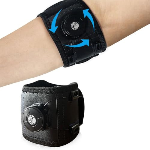 BWOOOWE Ellenbogenbandage Männer Damen Ellenbogenschoner für Sehnenentzündung Unterarm Schmerzen Kompression Armbandage Ellbogen Manschette