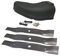 Husqvarna Profi Original Schweden - Rasenmäher MK48 - 122 cm Decks - Rotierend - Schwarz