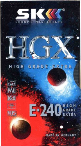 E-240HG HG Chrome VHS Cassette mit 240min