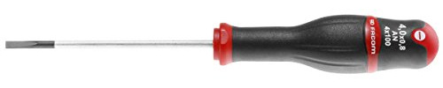 Facom AN3X100 Protwist Screwdriver for Slotted Screw, Milled Blade, 3mm x 100mm