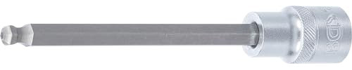 BGS 4258-7 - Douille à embouts - longueur 140 mm - 12,5 mm (1/2) - six pans intérieurs avec tête sphérique 7 mm