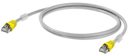 Weidmüller Wentronic Cat6a S/FTP, 2m Netzwerkkabel (2m, 2m, S-STP), RJ-45, RJ-45, grau