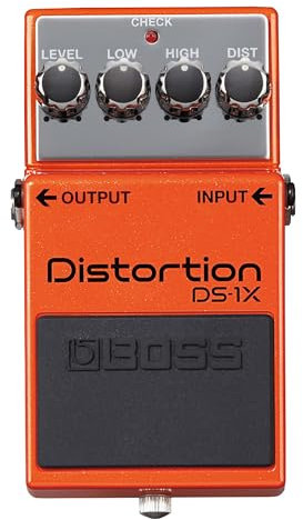 BOSS DS-1X Special Edition Distortion Pedal, Special Edition BOSS Distortion-Pedal mit wegweisendem Sound, Spielgefühl und klanglicher Ansprache