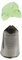 Decora 0263115 Cornetto 115, Acciaio Inossidabile, Argento