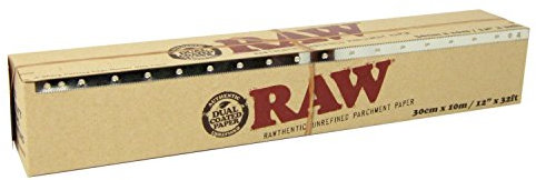 RAW Unrefined Parchment Paper Specialty Baking & Wrapping 12 x 32ft - 30cm x 10m