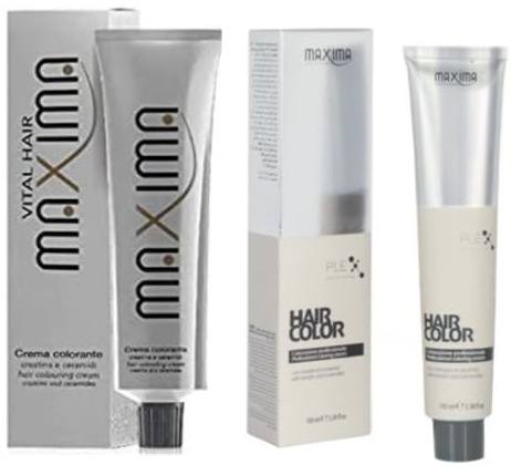 MAXIMA PROFESSIONAL HAIR COLORING CREAM #6.91 Ice Chestnut Dark Blond 3.38 fl. Oz