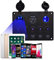 Bateau - multifonction Panel - 5 Gang on/off Interrupteur à bascule Panneau, double prise USB chargeur 2.1 A et 2,1 A + + LED allume cigare Voltmètre pour auto Marine RV Camion Camper Véhicules