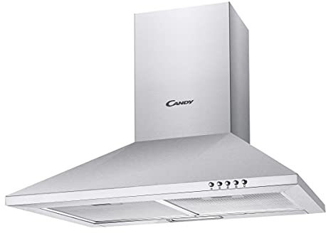 Candy - CCE117/1X - Campana Telescópica - Ancho 70CM - Extracción 305m3/h - Clase C - 56dBA - Color INOX