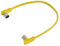 RockCable Cavo Flat Midi Giallo 30 cm