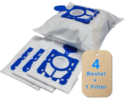 Lot de 4 sacs d'aspirateur pour AEG AJM 6813 HF Jetmaxx