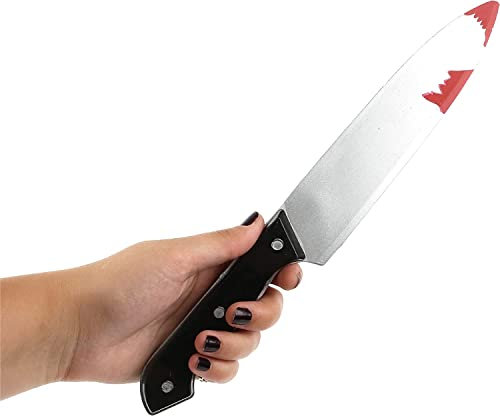 Party Perfecto HALLOWEEN SLASHER KNIFE - 30CM LONG - PROP PERFECT HALLOWEEN COSTUME ACCESSORY