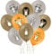 Libetui 10 Luftballons Tiere Waldtiere Ballons Geburtstag Junge Mädchen Kindergeburtstag Ballon Made in EU Party Wald Natur Forest
