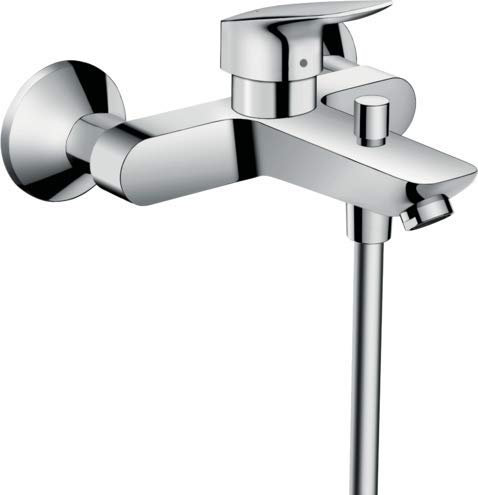 Hansgrohe 71409000 LOGIS 71409 Wannenarmatur/Dusche mit Deviator