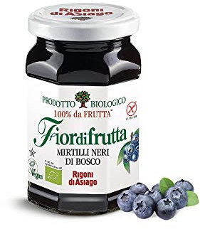 Rigoni Di Asiago - Confettura Di Mirtilli Neri Di Bosco Fiordifrutta 630g