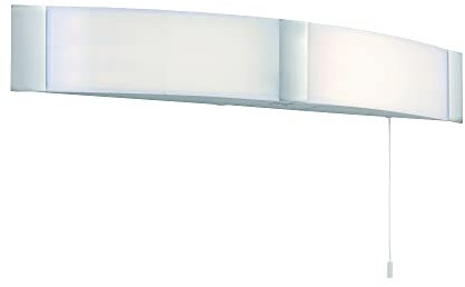 Saxby Onan - Bathroom Wall Shaver IP44 6W Chrome Acrylic