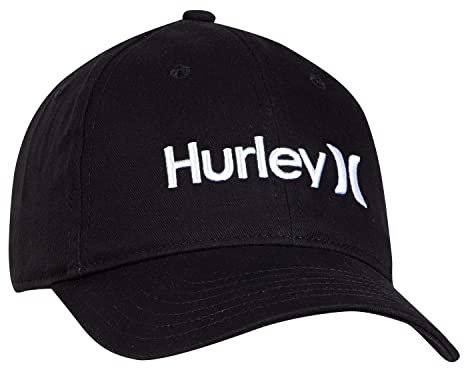 Hurley Jungen Hrla Core One And Only Baseball Cap, Black/Blue Graphite, Einheitsgröße EU
