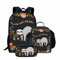 NETILGEN Süßes lustiges Faultier Follow Your Dreams Rucksäcke Schulrucksäcke, Kinder Lunch Bag, Mädchen Geschenke Federmäppchen, 3 in 1 Kinder Schultaschen 3 Stück Set