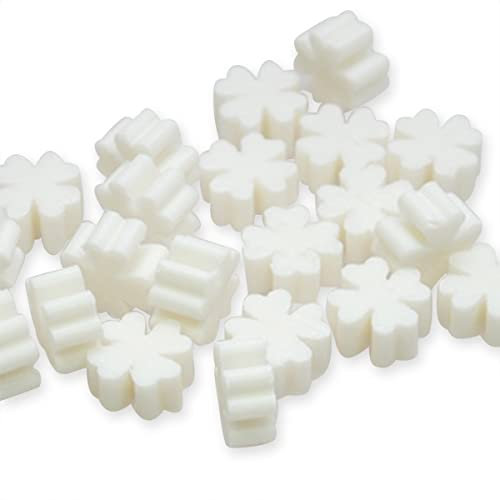 Florex Schafmilchseife mini mini Glücksklee Kleeblatt Kleeblätter 50 Stück SCHNEEROSE Seife Gastgeschenk