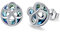 Unendlichkeit Ohrringe 925 Sterling Silber Keltische Kristall Ohrstecker Infinity Muttertags Geschenke Valentinstag für Damen Mädchen Frauen Kinder