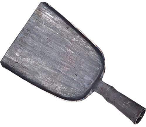 Zerodeko Fireplace Ash Shovel Coal Hand Shovel Metal Dustpan Steel BBQ Grill Ash Pan Charcoal Grill Accessories Garden Hand Tools