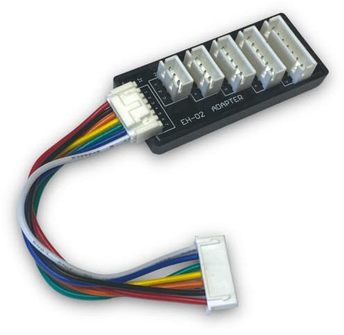 VUNIVERSUM JST-XH Balancer Parallel Ladeboard 2s 3s 4s 5s 6s Lipo Akku inkl. 10cm Kabel mit XH 7Pin Stecker