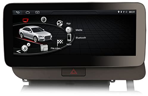 Erisin 10.25” Android 12.0 Autoradio GPS Navi für Audi Q5 (2009-2016) Unterstützt Kabelloses CarPlay IPS Touch Screen OEM Radio Bluetooth DAB+ Android Auto Mirror Link WiFi TPMS 4GB RAM+64GB ROM