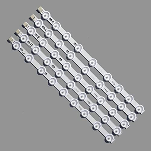 5 Stück x LED-Hintergrundbeleuchtungsstreifen for LIG 40 Zoll; NDV REV1 VES400UNDS /DC 39FHD-CNOV LC-39LD145K 40L3453DB 40PFL3018T/12