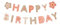 DazzJoy Gänseblümchen Happy Birthday Girlande, Gänseblümchen Girlande Geburtstag Mädchen, Gänseblümchen Happy Birthday Banner, Gänseblümchen Deko Geburtstag Girlande, Geburtstagsgirlande Kinder Deko