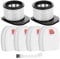 IZ400/IZ420 Filters Compatible with Shark Stratos DuoCleann Cordless Stick Vacuums IZ400UK IZ400UKT IZ420UK IZ420UKT - 2 Post Filters, 4 Foam & Felt Filters