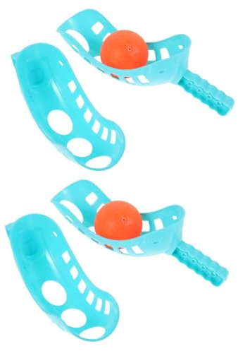 BESTonZON 2juegos Juguetes De Lanzar y Atrapar Balones para Niño Niña Material Seguro Educativo Interior y Exterior Diversión Al Aire Verano