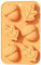 Kuchen Kastenform Silikon Truthahn-Kuchen M Ol Ds -Truthahn-Silikon-Form für Thanksgiving Mini-Kuchen Halloween Cupcake Pan Dessert Tablett Set für Thanksgivi Kuchenform (B, One Size)
