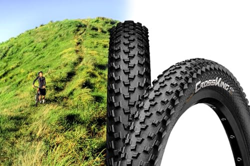 2X Fahrradreifen 26 x 2.2 Zoll Continental Cross King ETRTO 55-559 Drahtreifen für Mountainbike MTB Cross Touren