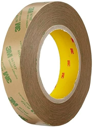 3M 467MP, doppelseitiges Transferklebeband, transparent, Abmessung:6mm x 55m