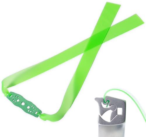 ZETTERRANK® 10 Stück Premium Steinschleuder Gummi,Ersatzgummi für Zwille Slingshot,Zwille Gummi Band Für Schleuder. (0.6mm)
