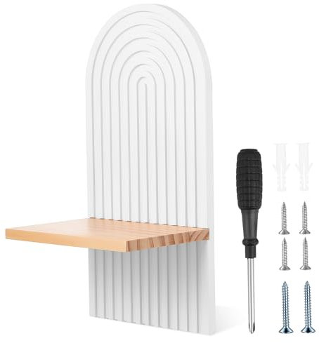 CLISPEED Wandregal Aus Holz Schwebendes Für Pflanzen Und Deko Wandmontiert Praktische Aufbewahrung Für Wohnzimmer Und Schlafzimmer Installieren Stabil Und Ästhetisch